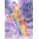 CAROL CAVALARIS GREETING CARD Cat in Dreaming Hat